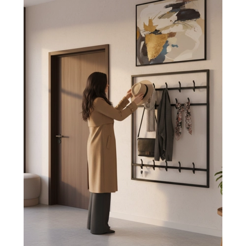 Wieszak ścienny metalowy Rozmiary Kolory WM-16